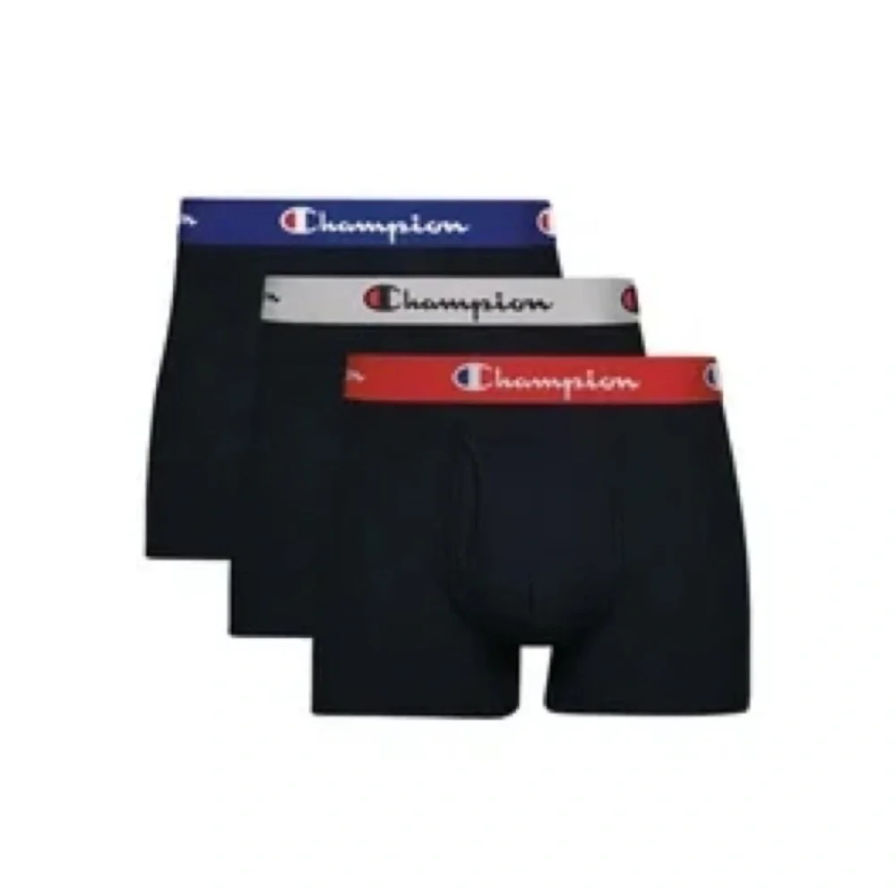 NWT 3PK Champion Stretch Cotton Trunks LG